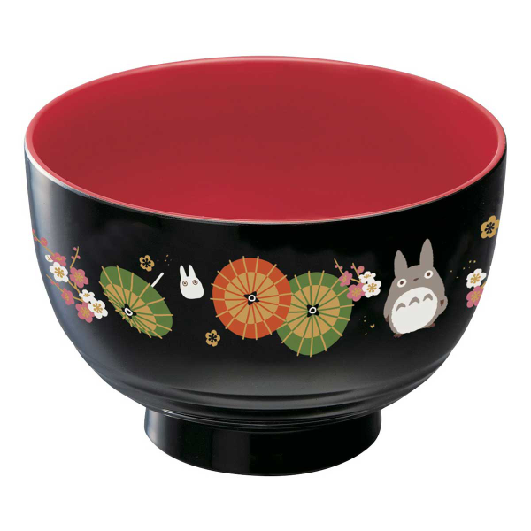 Totoro Traditional Japanese Lacquer Ware Small Bowl