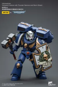 JOYTOY Ultramarines Vanguard Veteran with Thunder Hammer and Storm Shield - Warhammer 40K - photo 6
