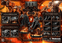 Ultimate Premium Masterline DOOM: The Dark Ages DOOM Slayer Deluxe Version 			 1