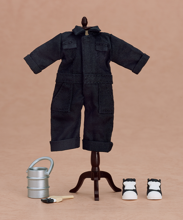 Nendoroid Doll Outfit Set: Colorful Coveralls (Black)