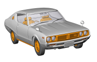 [HC55] 1:24 NISSAN SKYLINE HT 2000GT-X (KGC110) 8