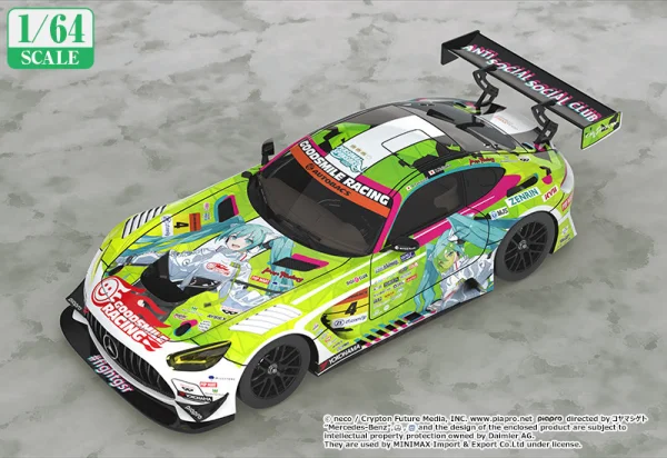 GoodSmile Racing 1/64 Good Smile Hatsune Miku AMG 2022 Season Opening Ver. - Hatsune Miku