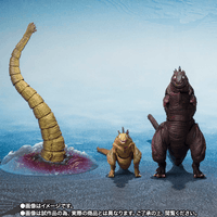 GODZILLA [2016] THE SECOND FORM & THIRD FORM & GIANT UNIDENTIFIED CREATURE SET 1