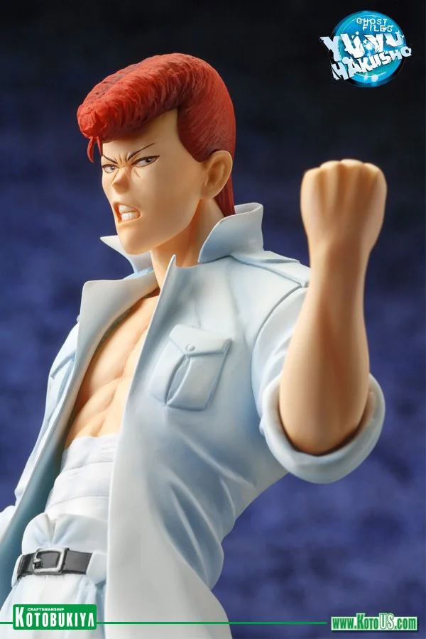 KOTOBUKIYA YUYU HAKUSHO ~ KAZUMA KUWABARA ARTFX J - Yu Yu Hakusho
