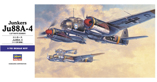 1/72  JUNKERS Ju88A-4