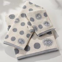 Soot Sprite - Studio Ghibli Silhouette Series (Face Towel) 2