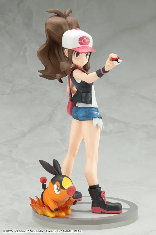 KOTOBUKIYA POKEMON HILDA with TEPIG ARTFX J STATUE - Pokémon