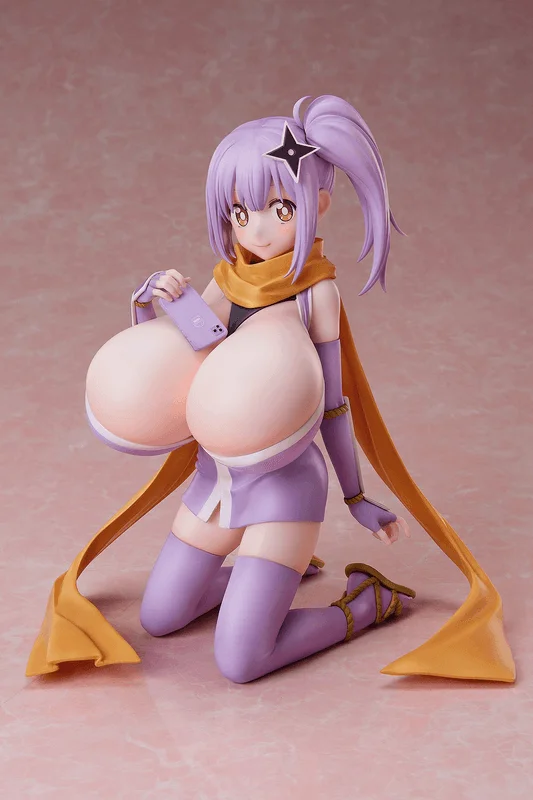 A.DIMENSION A Ninja and an Assassin Under One Roof Diecut Sticker  Satoko Kusagakure Huge‑Breasted Ver. 1/4 Complete Figure - A Ninja and an Assassin Under One Roof