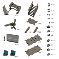 HEXA GEAR BLOCK BASE 01 DX HEAD QUARTERS 8