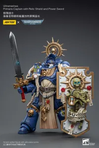 JOYTOY Ultramarines Primaris Captain with Relic Shield and Power Sword - Warhammer 40K - photo 8