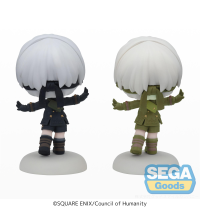CHUBBY COLLECTION TV Anime "NieR:Automata Ver1.1a" Petit Figure "9S" (EX) [Pack of; 15 Normal, 13 Sepia] 4