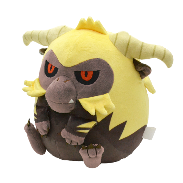 Monster Hunter Fluffy Eggshaped Plush Furious Rajang