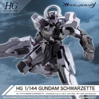 BANDAI HOBBY HG 1/144 GUNDAM SCHWARZETTE - Mobile Suit Gundam: The Witch from Mercury - photo 1