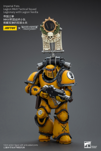 Imperial Fists   Legion MkIII Tactical Squad Legionary with Legion Vexilla 3