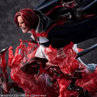 MegaHouse Portrait.Of.Pirates ONE PIECE “SA-MAXIMUM” Leader of Red Hair Pirates Red-Haired Shanks Kamusari - ONE PIECE - photo 3