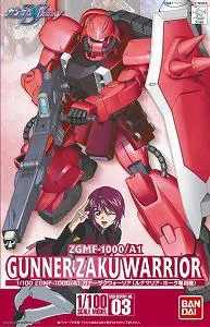 BANDAI HOBBY HG 1/100 #03 Gunner Zaku Warrior - Mobile Suit Gundam SEED Destiny - photo 3