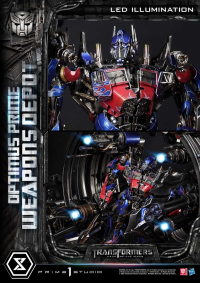 Museum Masterline Transformers: Dark of the Moon (Film) Optimus Prime Weapons Depot Bonus Version 35