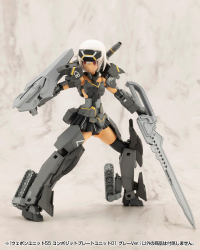 WEAPON UNIT55 COMPOSITE PLATE UNIT01 GRAY Ver. 5