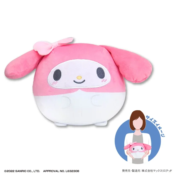 SANRIO CHARACTERS FUWA KORORIN M SIZE (C) MY MELODY