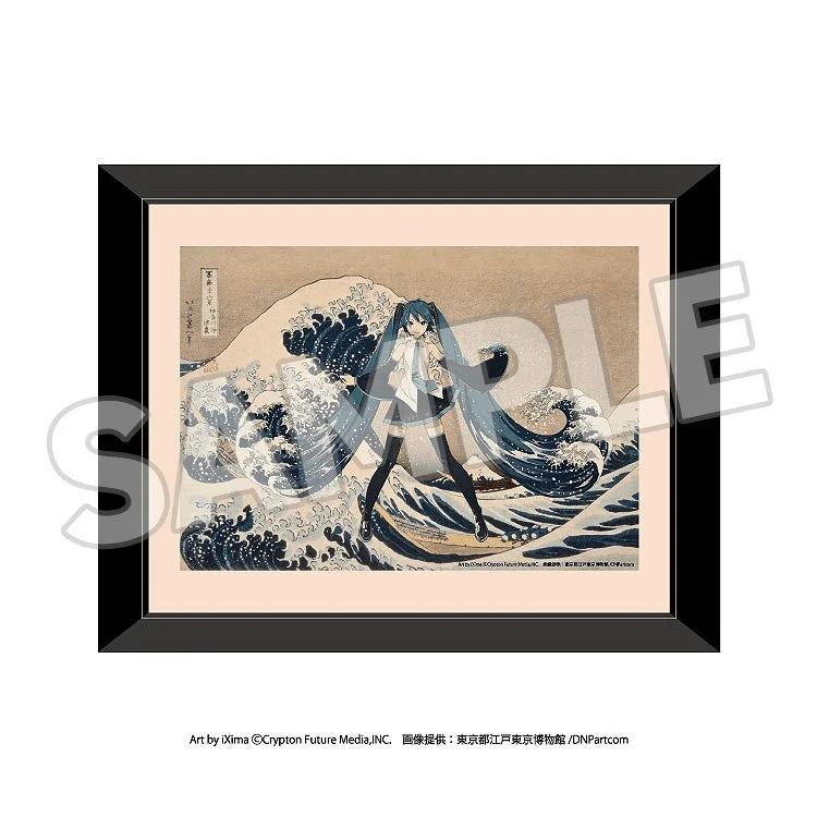 Presence CO., LTD. Duplicate Key Frames: Thirty-six Views of Mount Fuji The Great Wave off Kanagawa - Hatsune Miku
