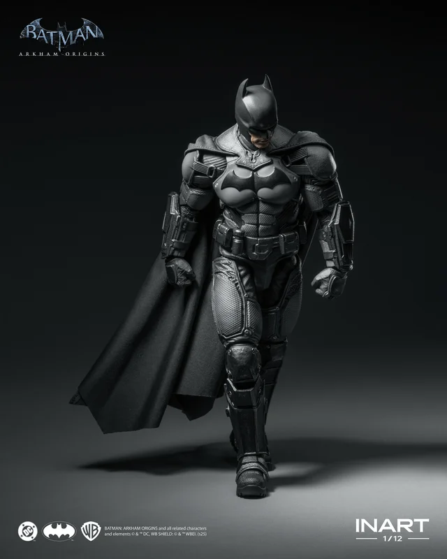 Queen Studios INART – Batman (Batman: Arkham Origins) 1/12 Action Figure - DC Comics