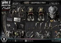 Prime 1 Studio Real Elite Masterline Aliens vs. Predator: Requiem Wolf Predator Deluxe Version - Alien (Movie Franchise) - photo 99