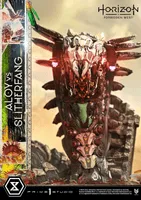 Prime 1 Studio Ultimate Diorama Masterline Horizon Forbidden West Aloy vs. The Slitherfang Bonus Version  			 - Horizon Forbidden West - photo 44