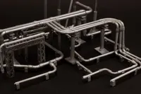 PLUM PMOA 1/150 Scale Structure Kit "Plumbing Set" - Scale Kits - photo 3