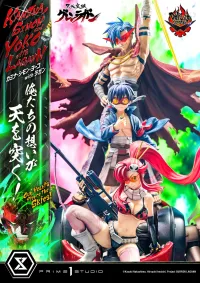 Prime 1 Studio Ultimate Premium Masterline Tengen Toppa Gurren Lagann Kamina, Simon & Yoko with Lagann "Our Hearts Pierce the Skies!" Deluxe Version - Tengen Toppa Gurren Lagann - photo 4