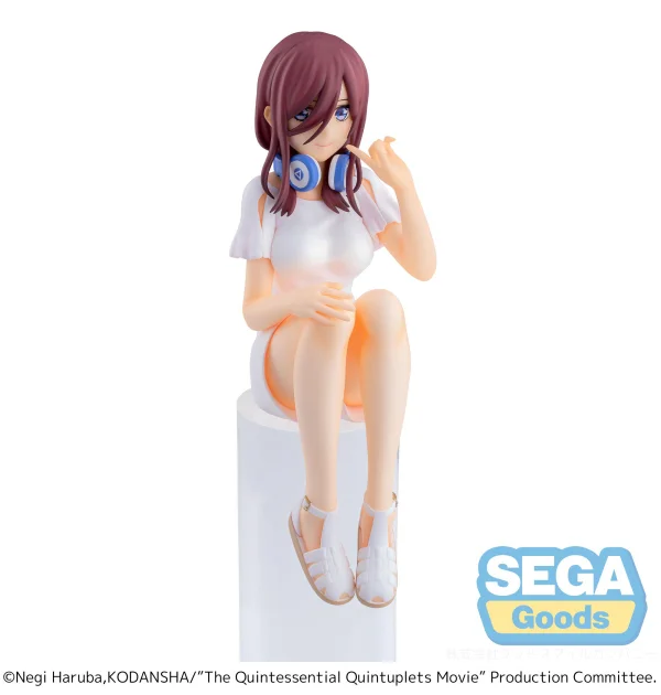 SEGA The Quintessential Quintuplets Movie PM Perching Figure Miku Nakano - The Quintessential Quintuplets