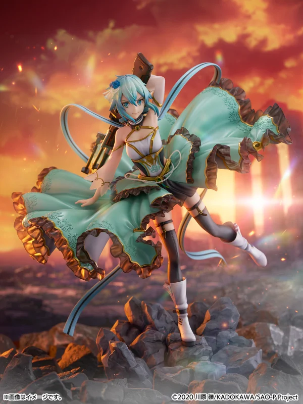 GOOD SMILE COMPANY Sinon -Crystal Dress Ver.-1/7 Scale Figure - Sword Art Online