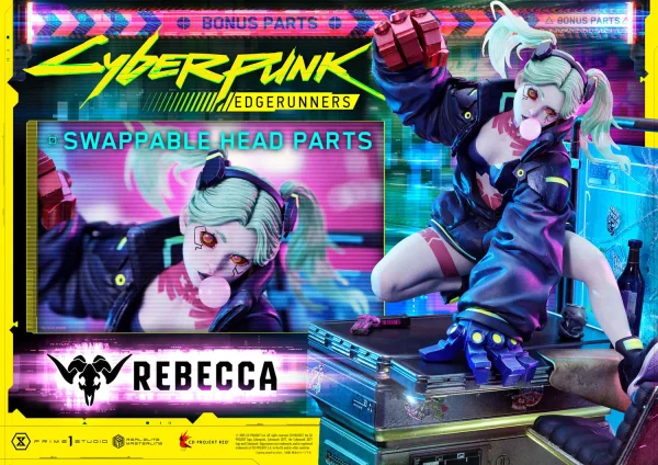 Prime 1 Studio Real Elite Masterline Cyberpunk: Edgerunners Rebecca DX Bonus Version - Cyberpunk: Edgerunners