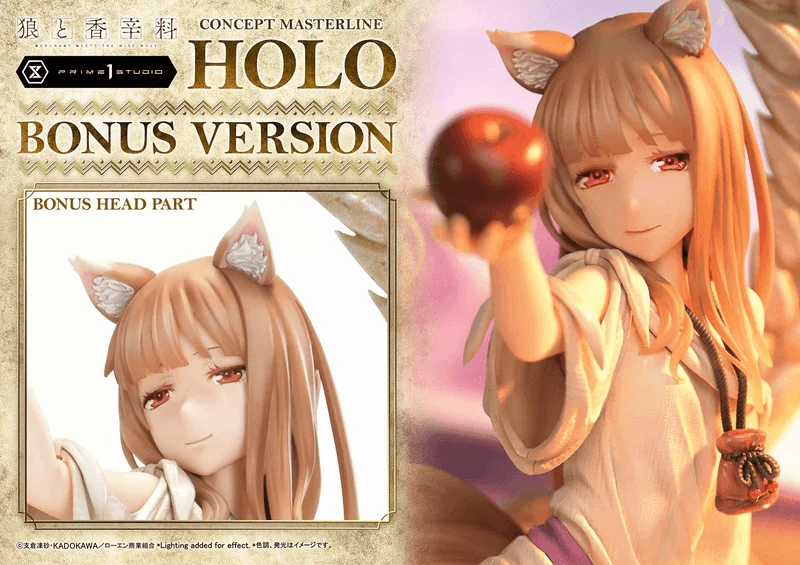 Prime 1 Studio Concept Masterline Spice and Wolf: MERCHANT MEETS THE WISE WOLF Holo Bonus Version - Spice and Wolf