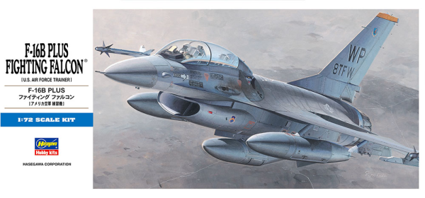 [D14] 1:72 F-16B PLUS FIGHTING FALCON