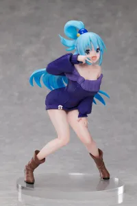 elcoco KONOSUBA -God's Blessing on This Wonderful World! 3 Aqua 1/7 Scale Figure - KONOSUBA -God's Blessing on This Wonderful World! - photo 2