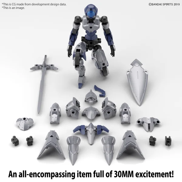 BANDAI HOBBY 30MM 1/144 EXM-A9k SPINATIO (KNIGHT TYPE) - 30 Minutes Missions (30MM)