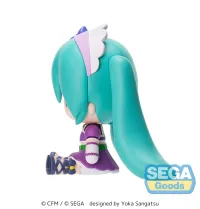 SEGA fuwa petit Hatsune Miku x Love and Berry Dress Up and Dance! Chibi Figure Sparkly Purple - Hatsune Miku - photo 5