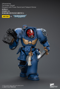 Ultramarines Terminator Squad Sergeant with Power Sword and Teleport Homer 8