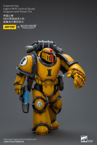Imperial Fists   Legion MkIII Tactical Squad  Sergeant with Power Fist 2