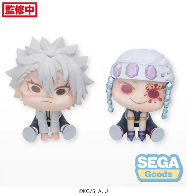 SEGA QyuruMe "Demon Slayer: Kimetsu no Yaiba" Mini Figure "Sanemi Shinazugawa & Tengen Uzui" (EX) - Demon Slayer: Kimetsu no Yaiba