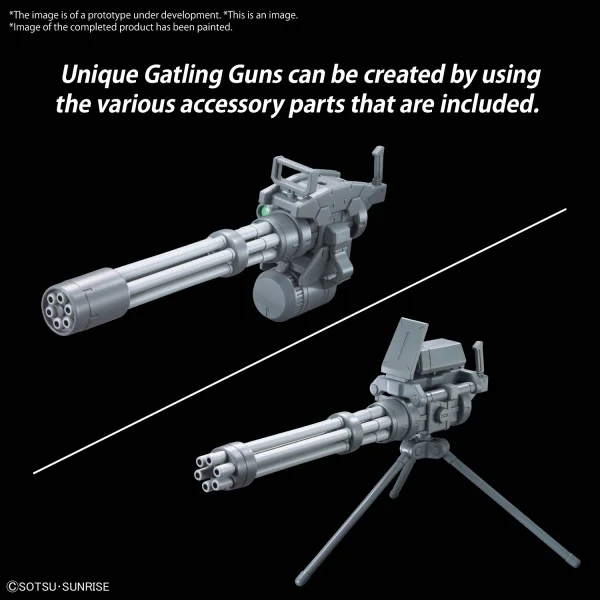 BANDAI HOBBY OPTION PARTS SET GUNPLA 09 (GIANT GATLING) - Mobile Suit Gundam