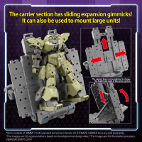 30MM 1/144 Extended Armament Vehicle (CUSTOMIZE CARRIER Ver.) 4