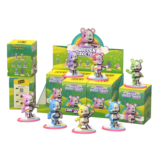 Mighty Jaxx Freeny's Hidden Dissectibles: Carebears (6pc per box) - Care Bears
