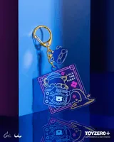 TOYZEROPLUS LuLu Leon Light Acrylic Keychain - LuLu The Piggy - photo 2