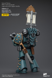 Sons of Horus MKIV Tactical Squad Legionary with Legion Vexilla 8