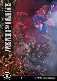 Prime 1 Studio Ultimate Museum Masterline Superman (Comics) Superman VS Doomsday (Concept By Jason Fabok) - DC Comics - photo 9