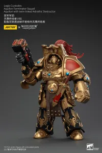 JOYTOY Legio Custodes Aquilon Terminator Squad Aquilon with twin-linked Adrathic Destructor - Warhammer 40K - photo 4