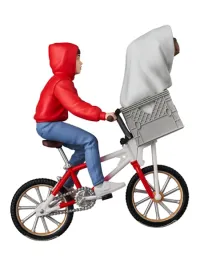 MEDICOM TOY UDF E.T. & ELLIOTT w/ BICYCLE - E.T. the Extra-Terrestrial - photo 4