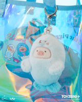 LuLu the Piggy Ocean - PVC Tote Bag (with rope bag) 3