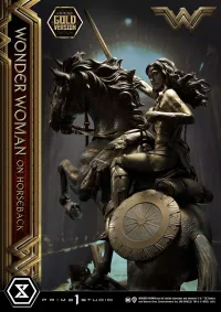Prime 1 Studio Museum Masterline Wonder Woman (Film) Wonder Woman on HorseBack Gold Version - DC Comics - photo 28